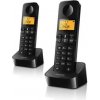 Bezdrôtový telefón Philips D2602B/53 čierny
