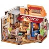 RoboTime Miniatúra domčeka Kníhkupectvo na rohu