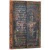 2026 Michelangelo Handwriting (Embellished Manuscripts Collection) Mini 18-month Horizontal Hardcover Flexi Dayplanner 2025-2026 (Wrap Closure) (Paperblanks)()