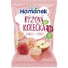 Hamánek BIO Ryžové kolieska jahoda a jablko 8m+ (35 g)