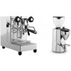Lelit MaraX3 PL62X3, stainless steel + Rocket Espresso SUPER FAUSTO, chrome
