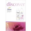 Dove Discover Powder Soft antiperspirant v spreji 150 ml + Petal Soft sprchový gél 250 ml