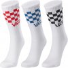 Ponožky Vans, CLASSIC CHECK CREW biela,mix 9.5-13