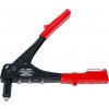 BGS 75845 Nýtovací kleště Kraftmann 250 mm na trhací nýty, 4 nástavce 2,4 ÷ 4,8 mm