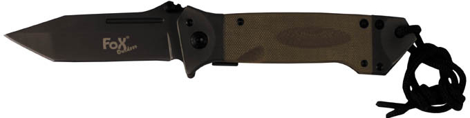 MFH Nôž zatvárací s rukoväťou G-10 45531R