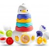 Pyramídové krúžky 3v1 Kačica a vajcia
