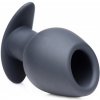Master Series Ass Goblet Silicone Hollow Anal Plug Small