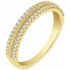 Eppi Elegantný diamantový eternity prsteň Nicholls R44896