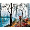 Maľovanie podľa čísel – Na prechádzke pri vode, 50 × 40 cm, bez rámu a bez vypnutia plátna 8596530034001