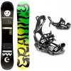 Gravity Empatic Jr 24/25 juniorsky snowboard + Raven Fastec FT360 black viazanie - 130 cm + S (EU 35-40)