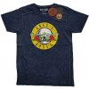 Guns N' Roses Tričko Classic Logo Unisex Navy Blue S