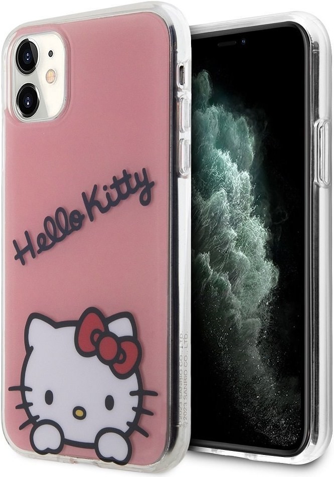 Hello Kitty IML Daydreaming Logo iPhone 11, ružové