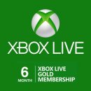Herné kupony Microsoft Xbox Live Gold členstvo 6 mesiacov
