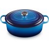 Kastról SIGNATURE 31 cm, 6,3 l, oválny, AZURE, liatina, Le Creuset