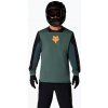 Pánske cyklistické tričko longsleeve Fox Racing Defend Creation sage