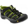 KEEN Newport H2 K black/lime green dětské US 11 / EU 29,0 / UK 10 / 18 cm; Černá sandály