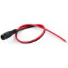 XtendLan Napájací kábel/pigtail s jedným konektorom (jack 2,1mm samica) k zdroju, 30cm - VÝPREDAJ
