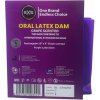 EXS Oral Latex Dams Flavoured Grape 1 pc