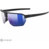 uvex Vectiv okuliare, black matt/mirror blue s3