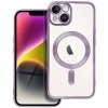 Kryt Electro Mag Cover Case Compatible With Magsafe iPhone 14 Deep Purple
