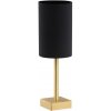 Argon | Argon 8031 - Stolná lampa ABRUZZO 1xE14/7W/230V mosadz/čierna | AR8031