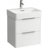 Laufen Base skrinka 53.3x39.1x51.5 cm závesná kúpeľňová skrinka pod umývadlo biela H4021921102601