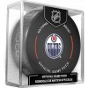 Inglasco / Sherwood NHL Offical Game Puck in Cube Nhl Edmonton Oilers