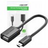 Ugreen 10383 Mini USB (M) to USB 2.0 (F) OTG, 0,1m, šedý