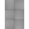 PODLOŽKA 180x120 VEĽKÉ PENOVÉ PUZZLE 6 KS TMAVOŠEDÁ