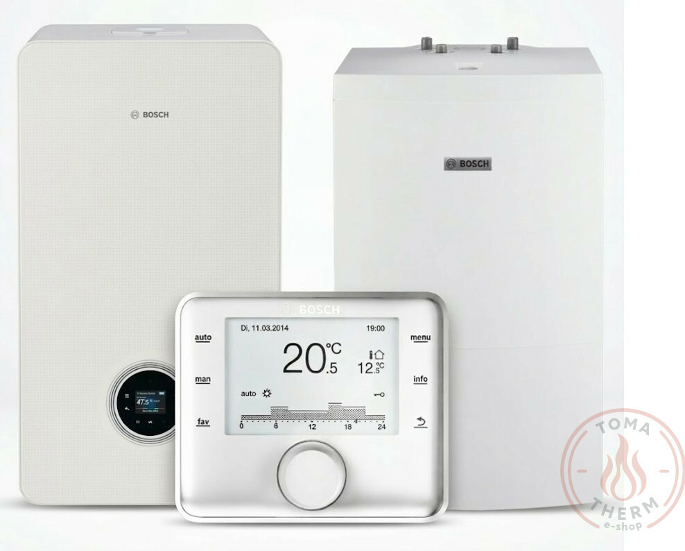 Bosch Condens GC8700iW 30 P + W 120-5 O1 + CR 400 8730850115