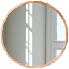 Zrkadlo Stolarnia Pika nástenné okrúhle, drevený rám, 800 x 55 mm