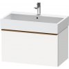 Duravit D-Neo skrinka 78.4x44.2x44 cm závesná kúpeľňová skrinka pod umývadlo biela DE4273004180000
