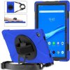 PROTEMIO 53566 SOLID Odolný kryt pre Lenovo Tab M10 Plus 3. generácia tmavomodrý