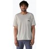Pánske tričko Patagonia Daily Pocket Tee birch white
