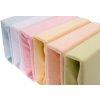 DuetBaby detské nepremokavé prestieradlo do postieľky jersey 140x70 cm : Farba - Biela