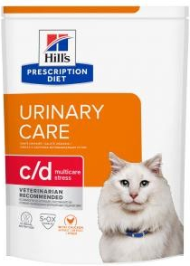 Hill’s Prescription Diet Feline c/d Urinary Stress kura 1,5 kg