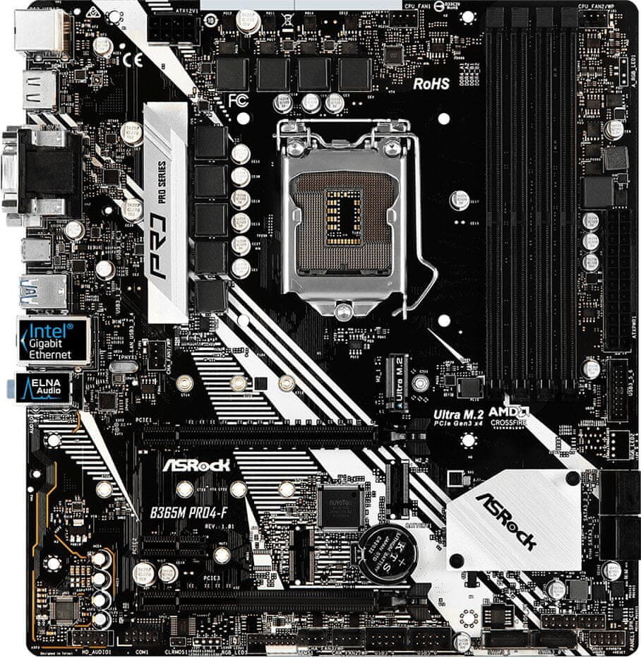 ASRock B365M Pro4-F