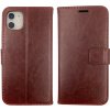 Kryt na iPhone 12 Pro Max Blaise knižkový - hnedý