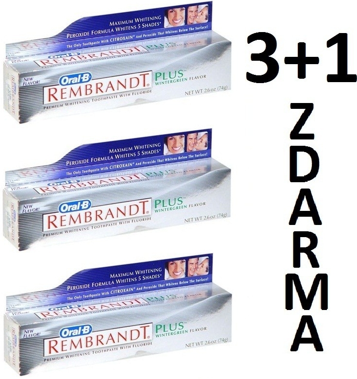 Rembrandt lus zubná pasta bieliaca 50 ml od 12,29 € - Heureka.sk