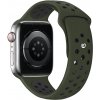 Eternico Sporty na Apple Watch 44mm / 45mm / 46mm / Ultra 49mm Pure Black and Khaki AET-AWSP-BlKh-42