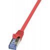 LogiLink CQ3074S RJ45 CAT 6A S/FTP, 5m, červený