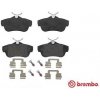 BREMBO P 61 095 Sada brzdovych platniciek kotucovej brzdy