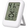 Verk 09234 Digitálny teplomer s vlhkomerom HTC-5, LED displej, 6 x 8 cm, biely