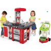 Smoby set kuchynka Tefal Studio XXL a Écoiffier upratovací vozík 311014-1