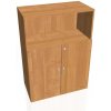Hobis Policová skriňa Drive, 80x111x42 cm, jelša/jelša