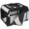 Prepravný box pre psa s kovovým rámom - 91 × 58 × 61 cm