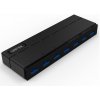 Unitek Y-3184 7x USB 3.0 hub s napájacím zdrojom a BC 1.2