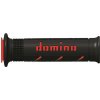 DOMINO rukoväte SOFT ROAD SuperSoft black / red