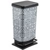 ROTHO odpadkový kôš PASO 40 l, ornament