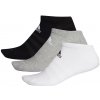 adidas Performance Cush Low 3 Pack Medium Gray Heather White Black